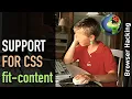 Browser hacking Improving Shopify layout with CSS fit-content