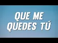 Shakira - Que Me Quedes Tu English Translation