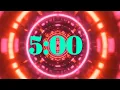 5 Minute Countdown Timer Relaxing Ambient Music Beautiful Loop Animation