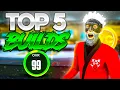 TOP 5 GAME BREAKING BUILD IN NBA 2k23 MOST OVERPOWERED BUILDS IN NBA2k23