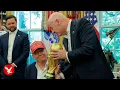 Download Lagu Trump asks FIFA President if he can keep the World Cup trophy