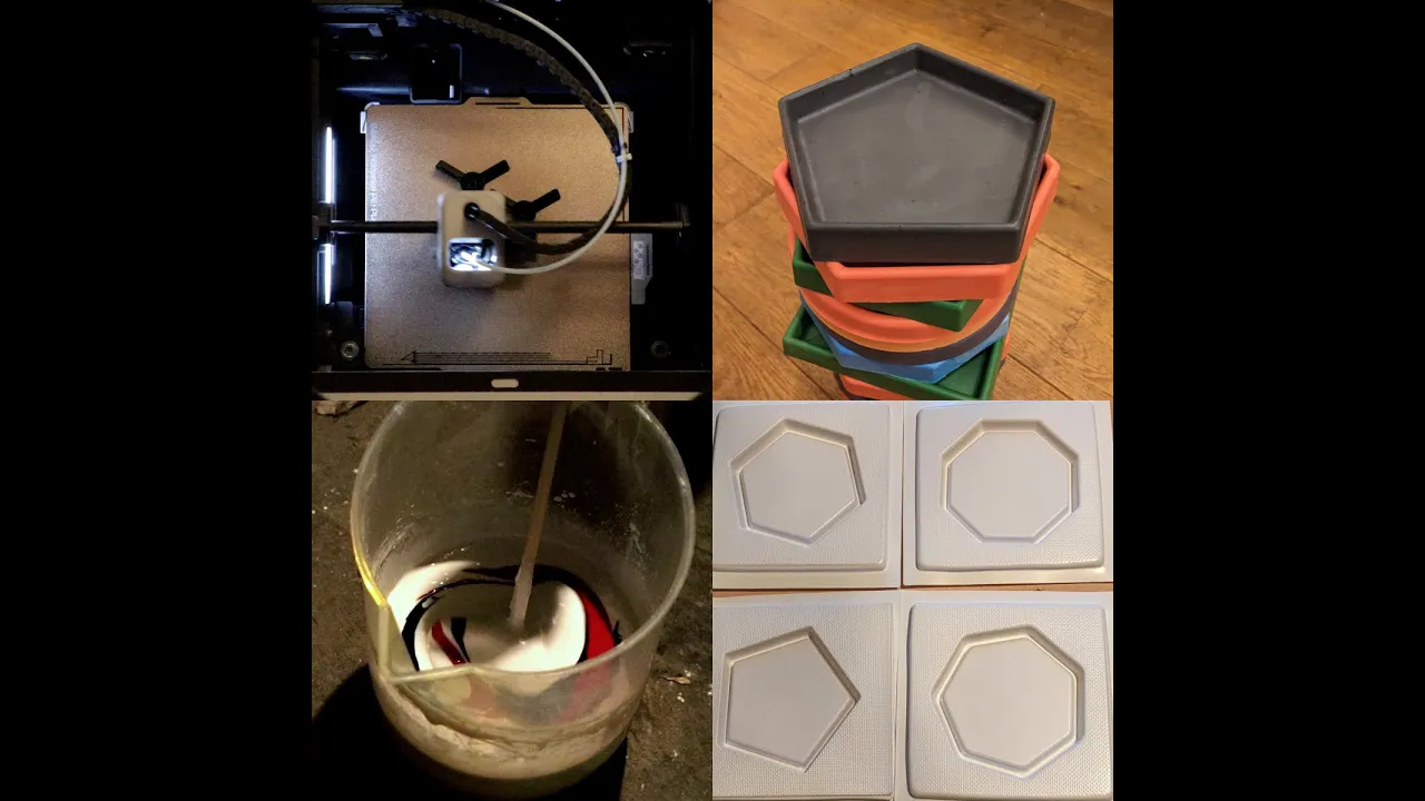 Vacuum forming tray moulds
