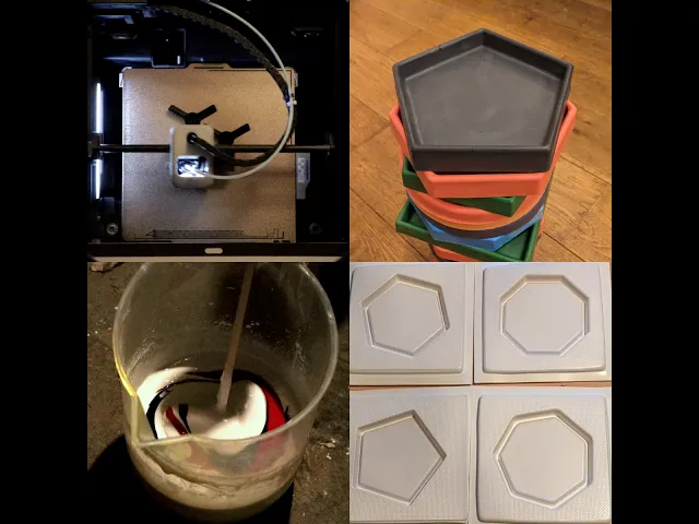 High Sheer Stirrer Plaster Resin Jesmonite  video thumbnail