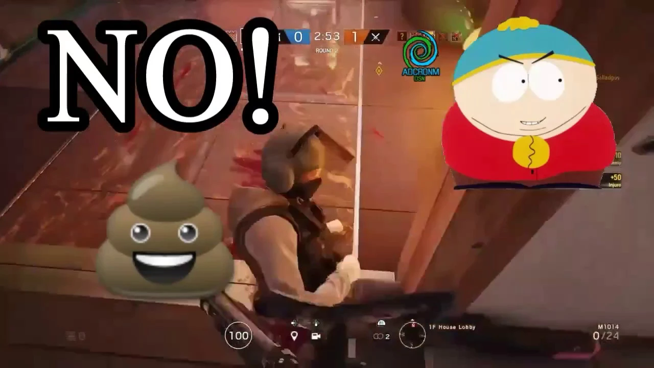 Funny Moment and Good Tactics - Rainbow Six Siege