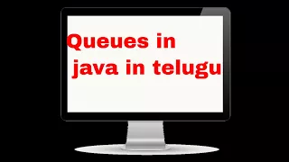 Queues in java in telugu