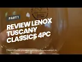 Review Lenox Tuscany Classics 4pc Beaujolais Wine Glass 3 05 LB Clear