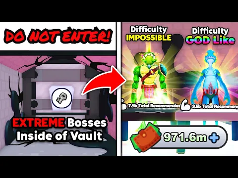 Download MP3 I Unlocked NEW Secret Vault and Defeated GOD LIKE Bosses in Arm Wrestling Simulator Update! (Roblox)