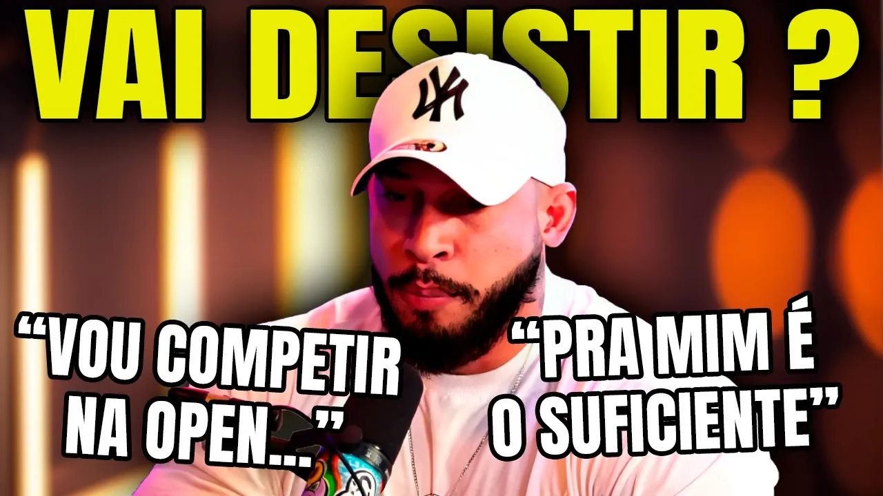 RAMON DINO VAI COMPETIR NA OPEN