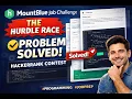 The Hurdle Race HackerRank MountBlue Job Challenge - Problem Solved with Explanation
