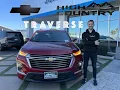 This is the new Chevy TRAVERSE 2022 High Country mid size SUV