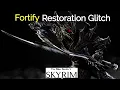 Skyrim Fortify Restoration Glitch SIMPLIFIED Anniversary Edition working