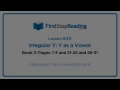 Download Lagu Beginning Reader Grammar Phonics Lesson, Y as a Vowel Sound, Irregular Y