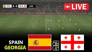 Spain vs Georgia | 2026 World Cup European Qualifiers | eFootball Pes 21 Simulation Gameplay