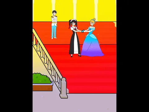 Help real cinderella fake one take her place 😱 #shorts #gaming #youtubeshorts #viralshorts ￼