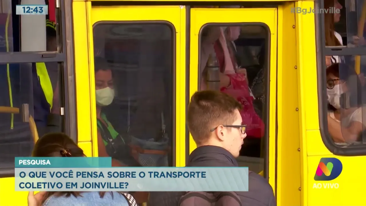 Pesquisa: o que você pensa sobre o transporte coletivo em Joinville