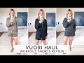 Vuori Workout Shorts Haul Review