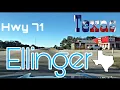 Ellinger Texas - Fayette County Between La Grange and Columbus