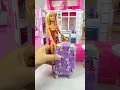 Satisfying With Unboxing Barbie Suitcase Set Toys, ASMR Video #shorts