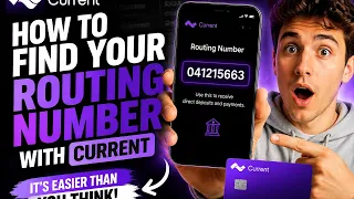 How to find your routing number with Current