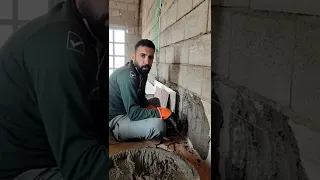 سيراميك طريقة تشميع الجدار قبل العمل 