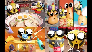 ASMR 3D Honeybee mukbang Compilation | MYGAMETOON