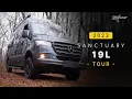 RV Rundown 2023 Thor Sanctuary 19L 4 Wheel Drive Class B Van Mercedes Sprinter 2500 Chassis Diesel