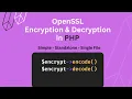 How To String in PHP PHP OpenSSL Tutorial For Beginners 2023