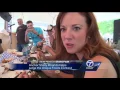 KOAT Anchor helps judge Unique Foods Contest