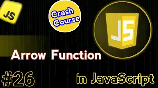 Arrow Function In JavaScript JavaScript Crash Course
