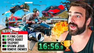 How Fast Can You Beat GTA 5 If You Use Cheats - Cheat
