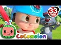 Download Lagu Take Me Out to the Ball Game + More Nursery Rhymes \u0026 Kids Songs - CoComelon