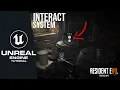 How To Make an Interact System in Unreal Engine 5 Tutorial First Person Character