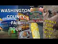 County Fair Night in Washington County - Fair Foods