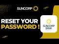How to Reset Suncorp Bank Password