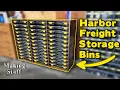 DIY Harbor Freight Storage Bin Rack - Sortimo On A Budget