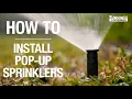 How To Install Pop-Up Sprinklers - Bunnings Warehouse