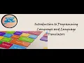 Introduction to Programing languages and Language Translators