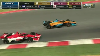 f1s lando norris wins in indycar iracing debut full circuit of the americas highlights