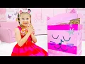 Download Lagu Diana and Roma Find Kitty Inside Special Gabby's Dollhouse Package!