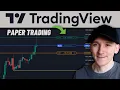 TradingView Paper Trading Tutorial Easy Setup Trading