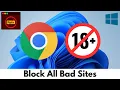 How To Block All Adult Websites on Google Chrome