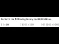How to Multiply Binary Numbers Binary Multiplication Explained 23