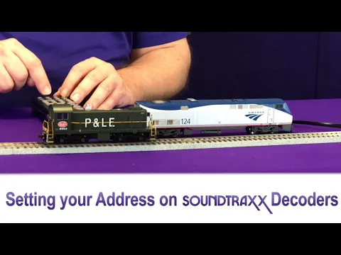 Download MP3 Setting the Address on SoundTraxx Decoders