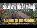 Lagu Solo Winter Wild Camping: A Night in the Dark Woods 🌲👍🏴󠁧󠁢󠁳󠁣󠁴󠁿🏕👌