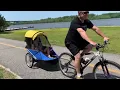 Super happy with my large special-needs bicycle trailer! Wike bike trap!