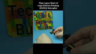 Time Lapse Short of Lego Batman Polybag (212502) Batcopter