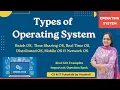 OS 2 Types of Operating Systems Explained with Examples