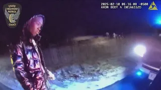 Bodycam shows arrest of man accused in Sandusky homicide