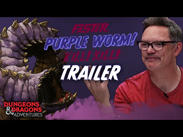 Faster, Purple Worm! Kill! Kill! | Official Trailer | D&D Adventures