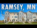 Parkside by Homes Modern Townhomes in Ramsey MN Capri Model Tour